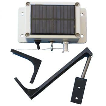 Solar closure module for chicken coop with mini door-closer